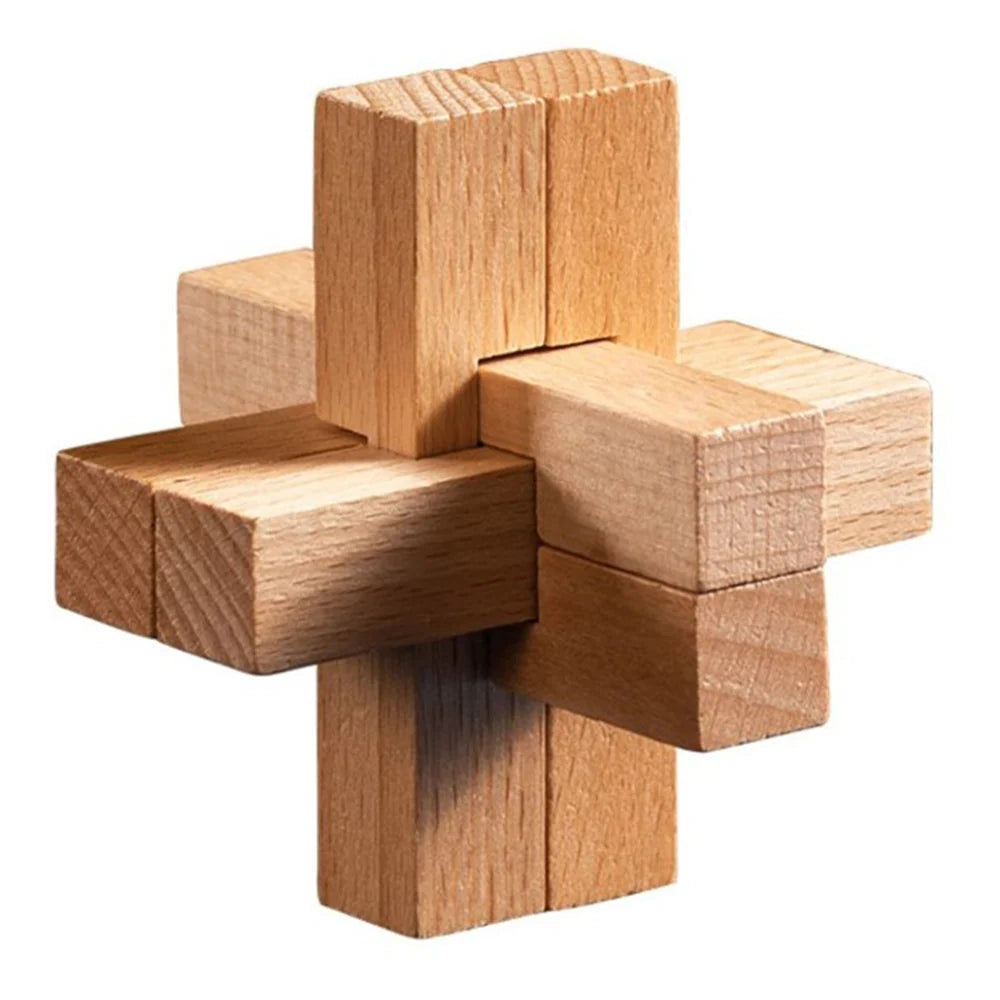 Interlocking Wooden Traditional Enigma