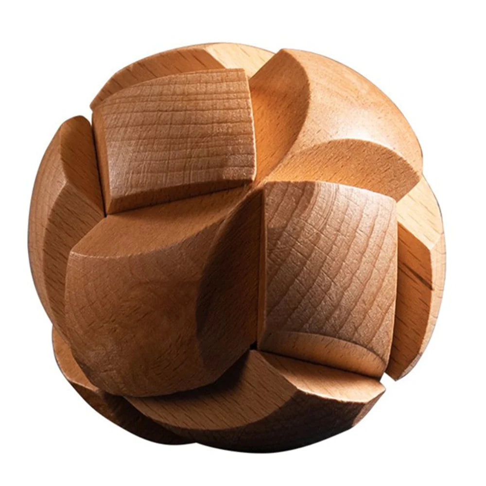 Interlocking Wooden Egg Ball