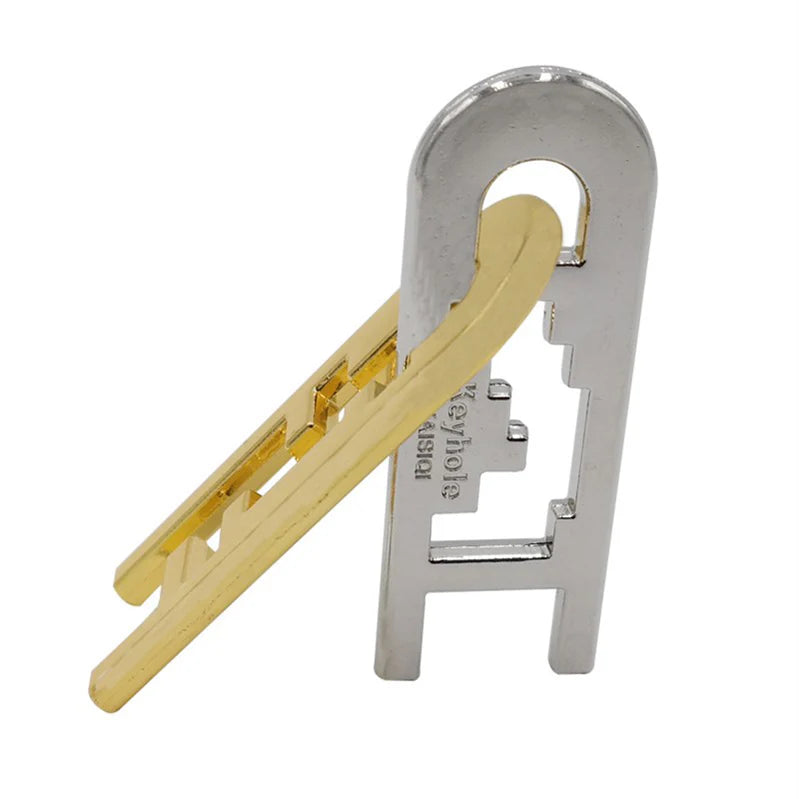 Metal Cast Hanayama Keyhole