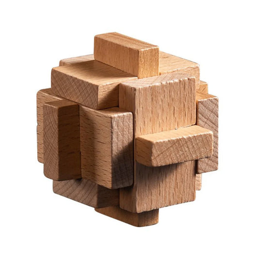 Interlocking Wooden Concentric Brothers