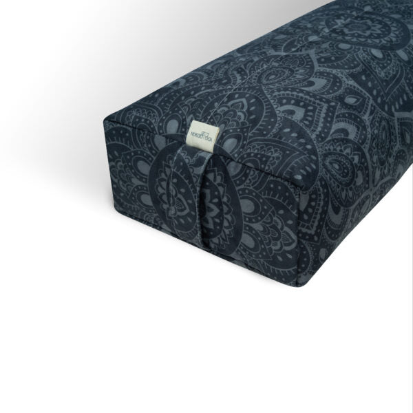 FeelGood Yoga Bolster Mandala Charcoal