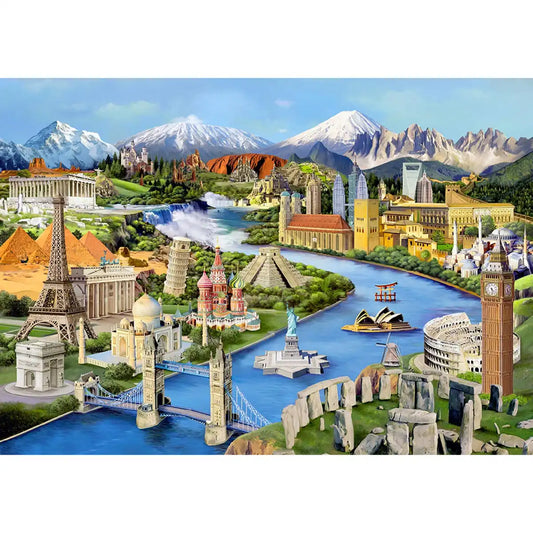 Puzzle W RS: World Landmarks L 505