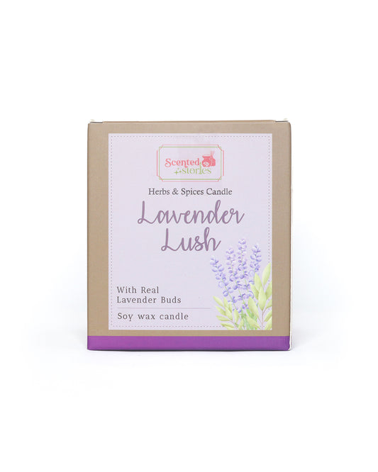 Lavender Lush Soy Wax Candle