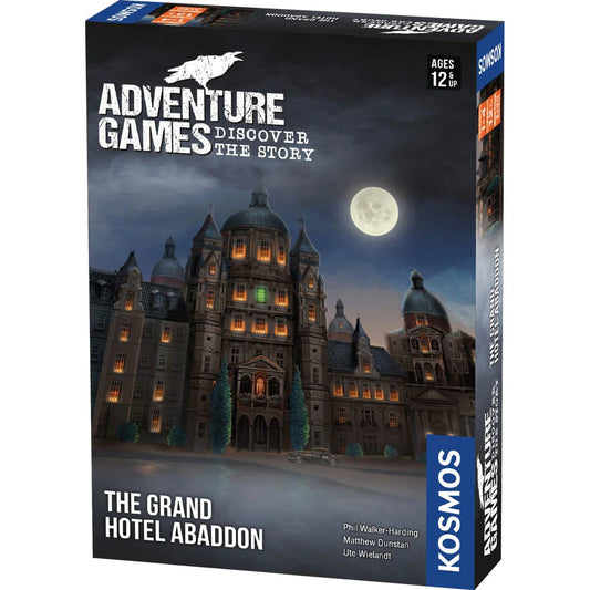 feelgood Adventure Games: The Grand Hotel Abaddon, board games