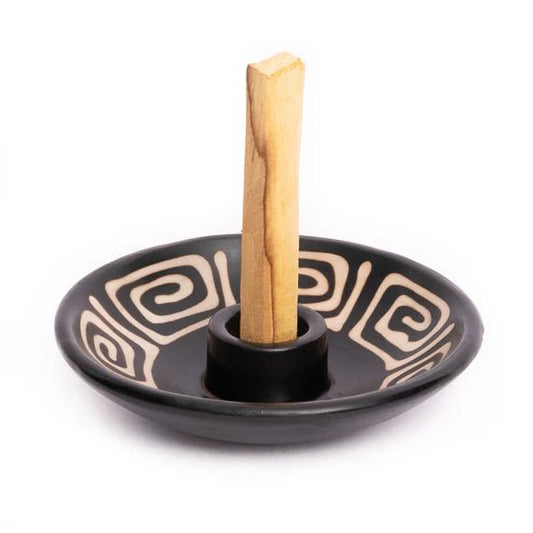 Back Maze Palo Santo & Incense Holder