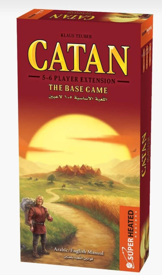 Catan Extension 5-6 Players En/Ar