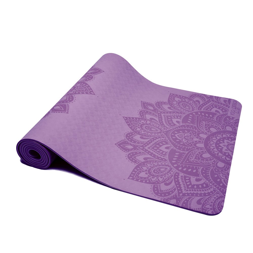 FeelGood Flow Yoga Mat 6mm Mandala Lavender