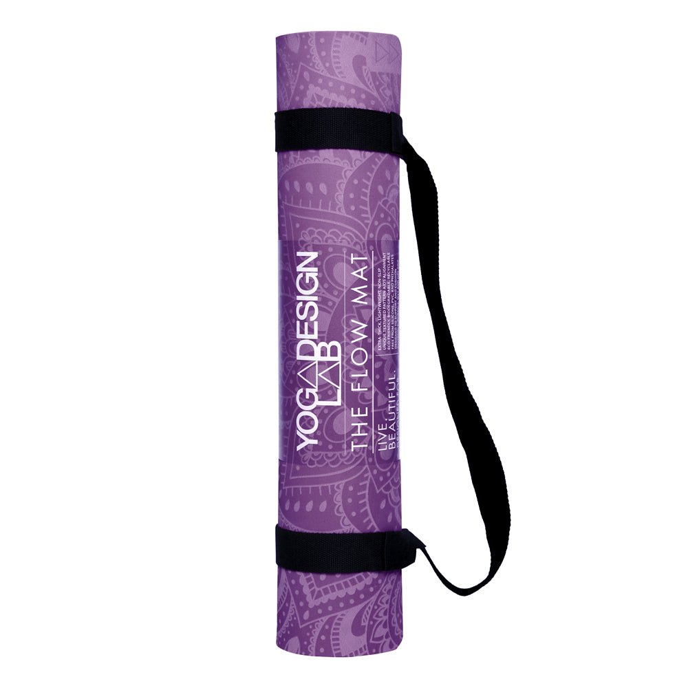 FeelGood Flow Yoga Mat 6mm Mandala Lavender