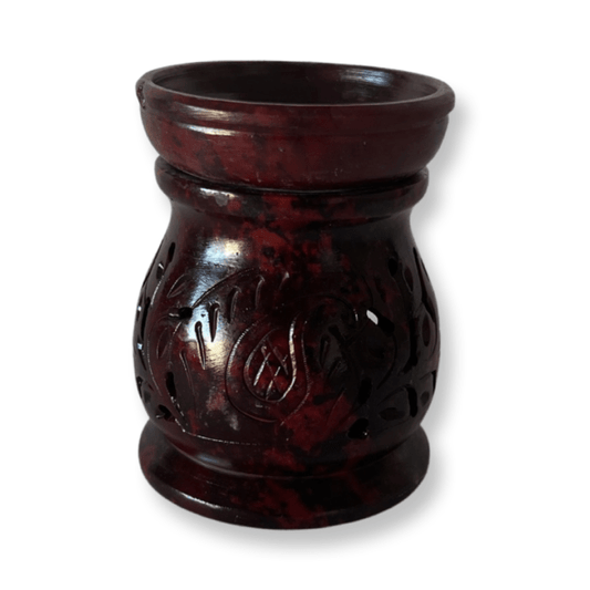 FeelGood Handcrafted Aroma Burner Burgundy