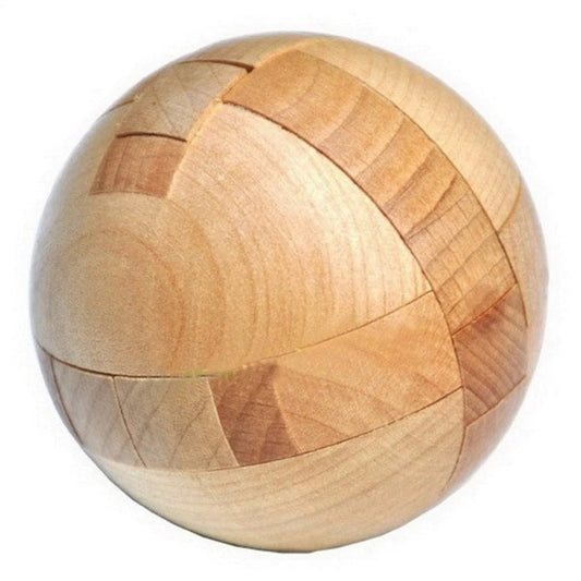 Interlocking 3D Wooden Sphere