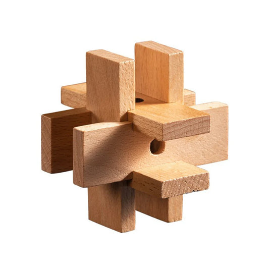 Interlocking Wooden Rickety Cross